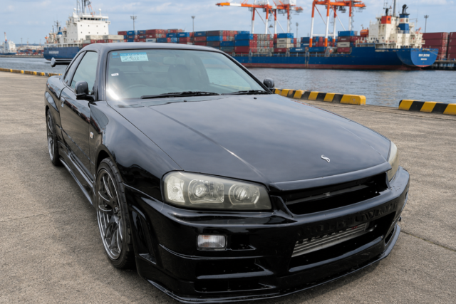 ER34　Skyline　25GT turbo front view