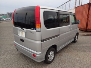 HM1　honda vamos rear photo