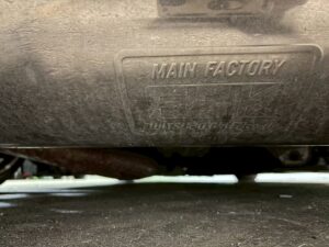 Undercarriage Fairlady Z 2002